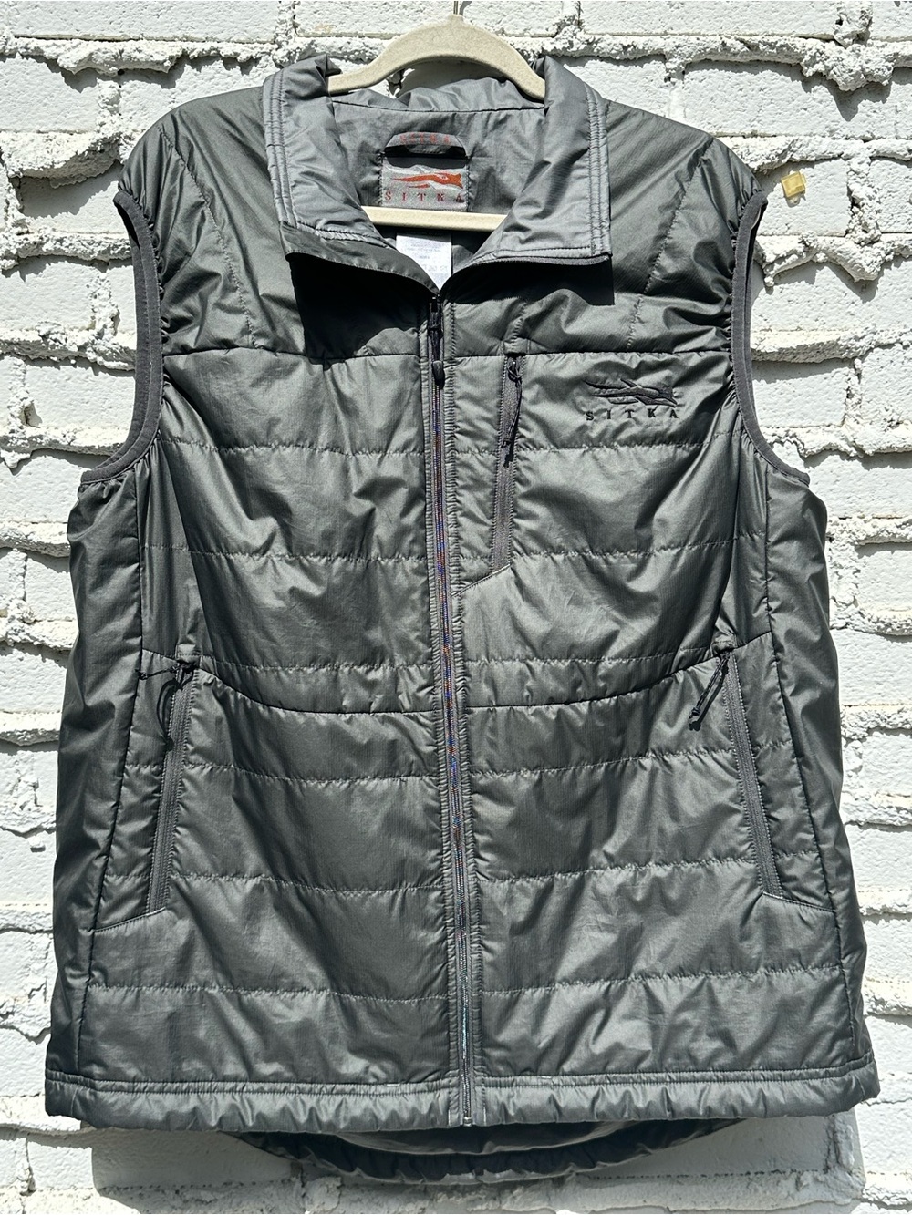 Sitka Men's Kelvin Aerolite Vest - Charcoal / Lead - Size XL